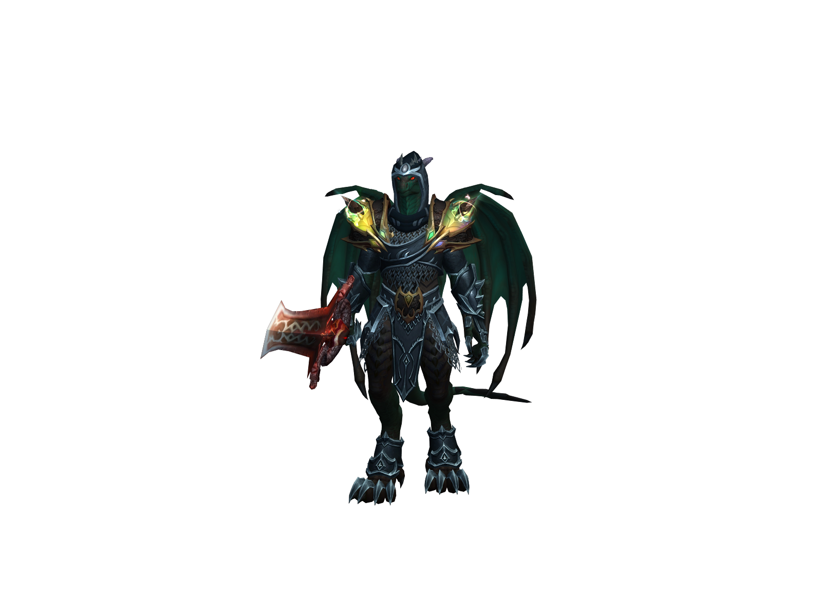 Dragussyjr 3D character render