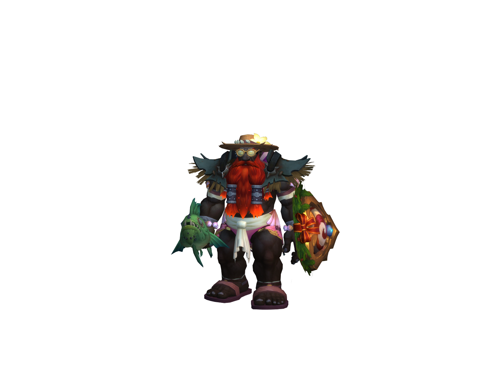 Piapple 3D character render