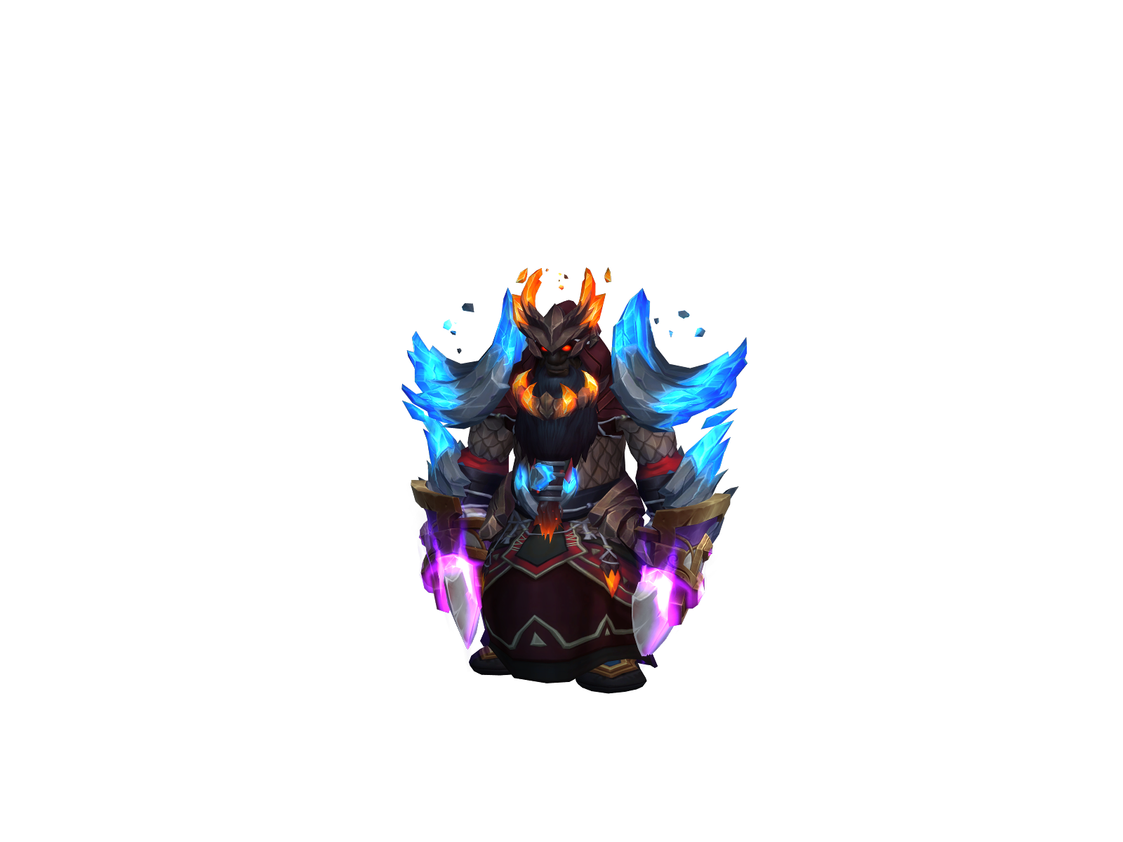 Minidam 3D character render