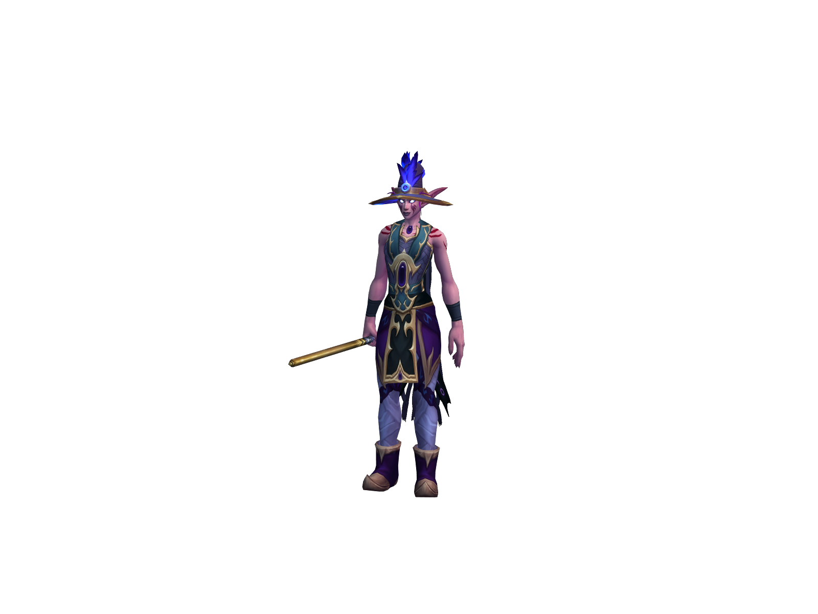 Blüeballz 3D character render