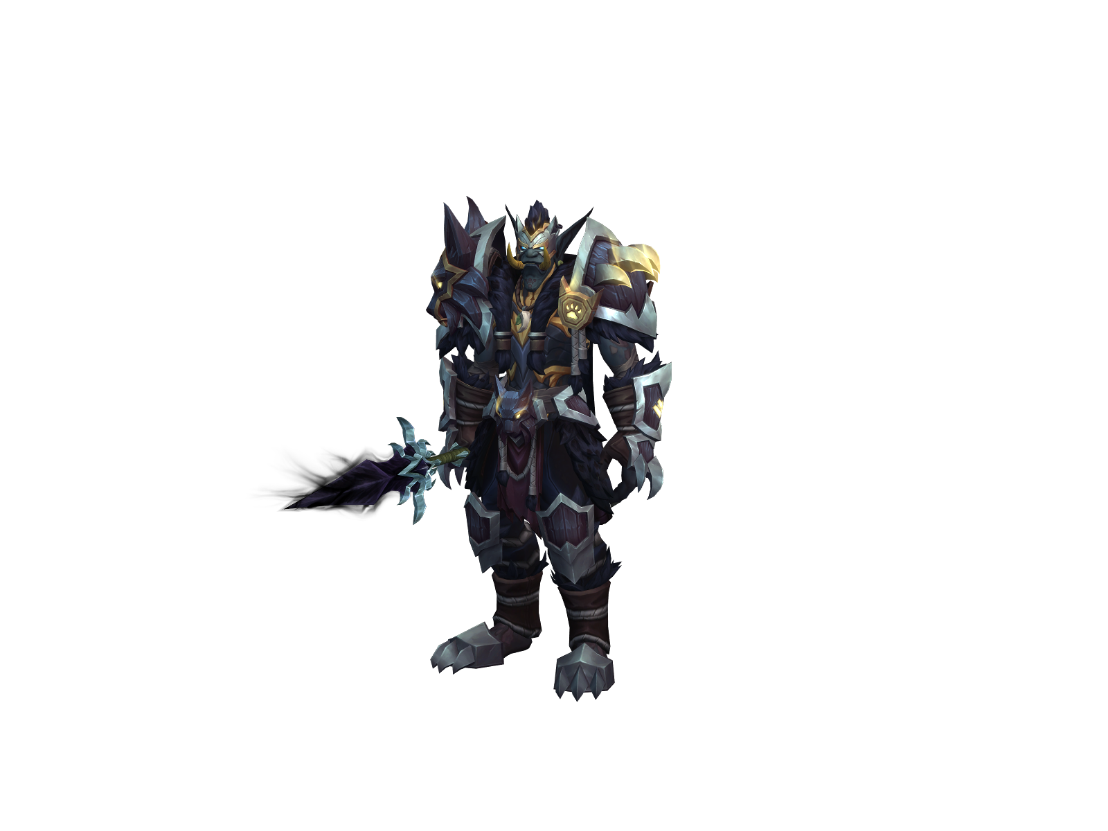 Fourtie 3D character render