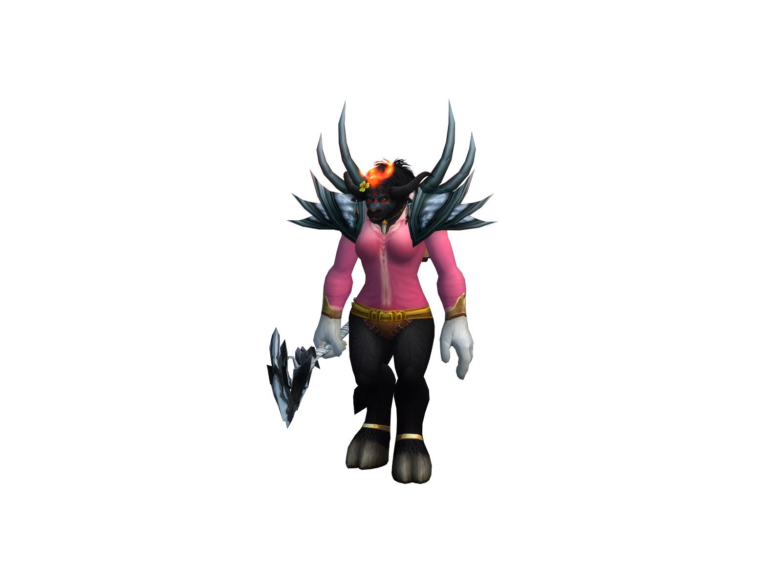 Goneqt 3D character render