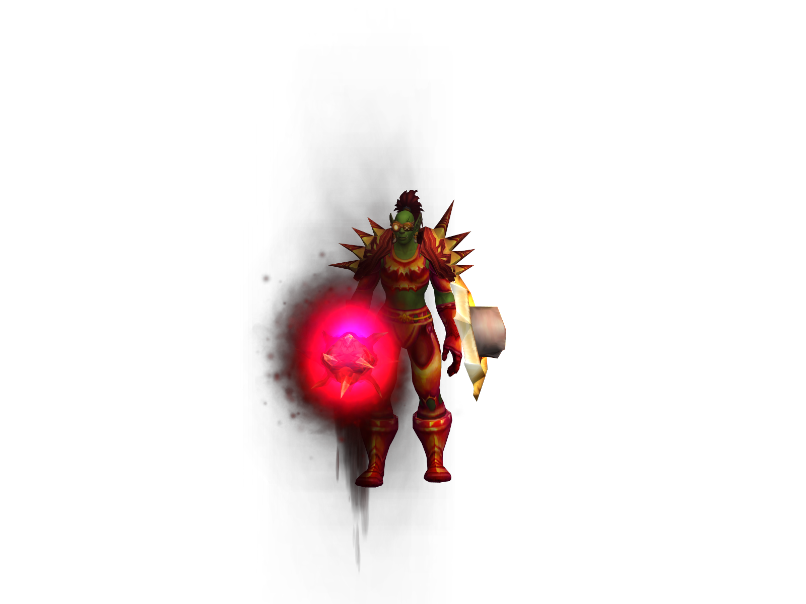 Husshusshuss 3D character render
