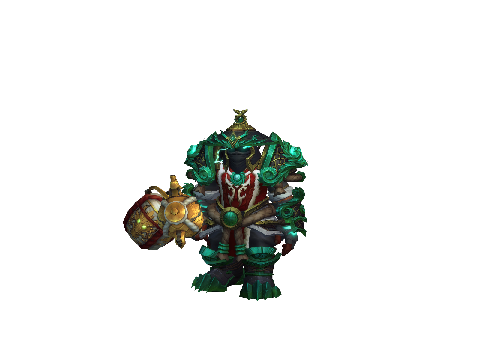 Ponkeymox 3D character render