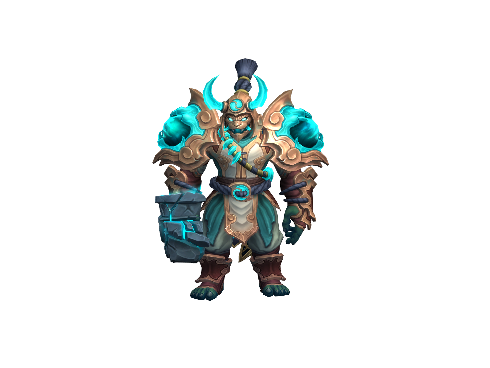 Símp 3D character render