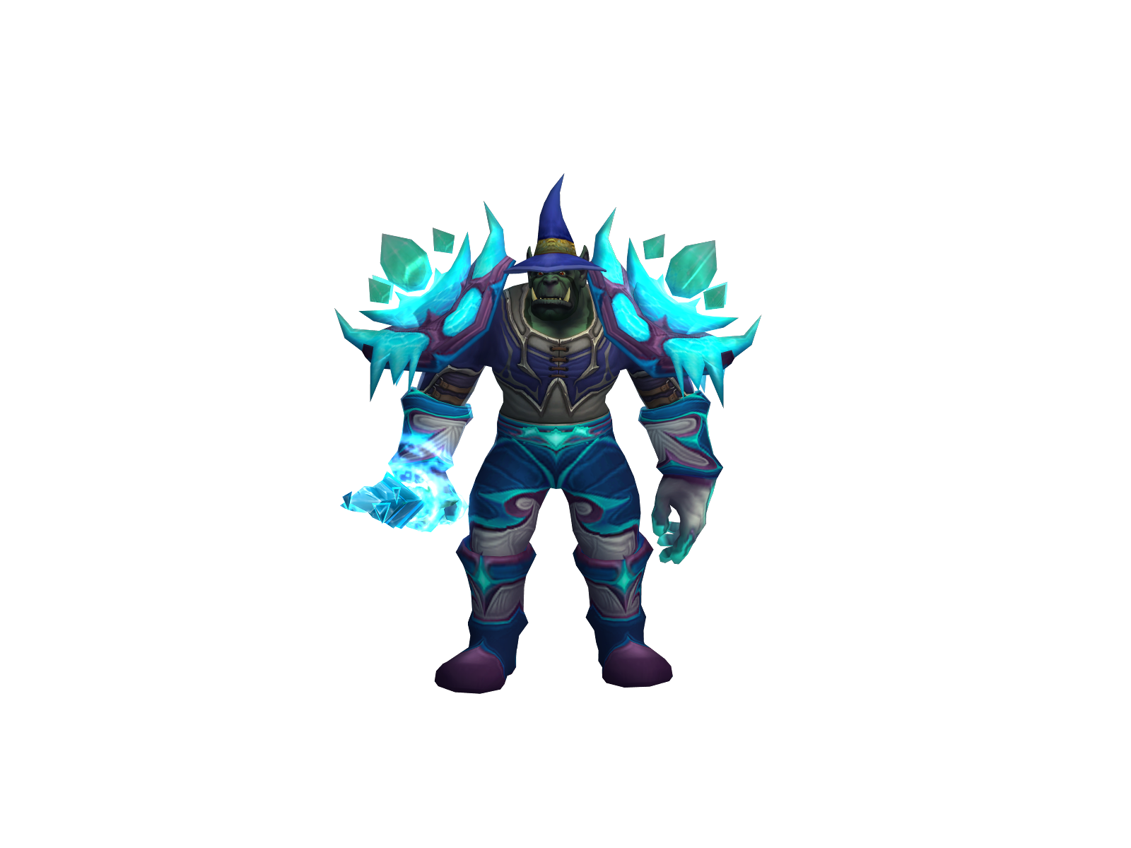 Yoloblock 3D character render