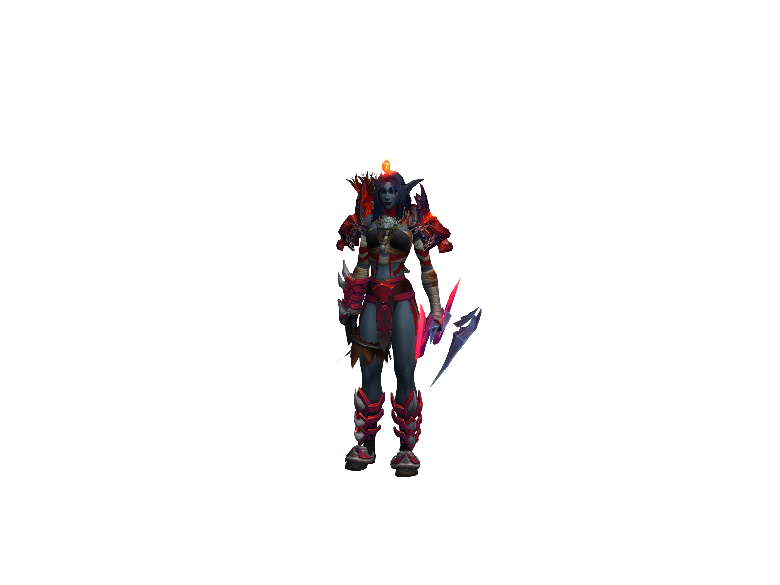 Ømizh 3D character render
