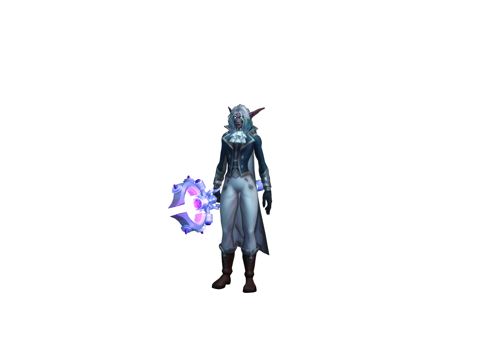 Wollkers 3D character render