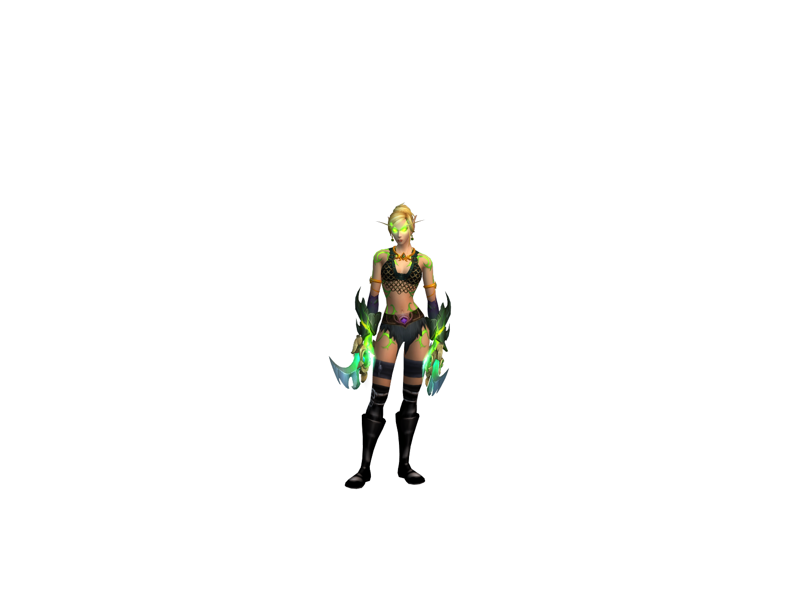 Baruj 3D character render
