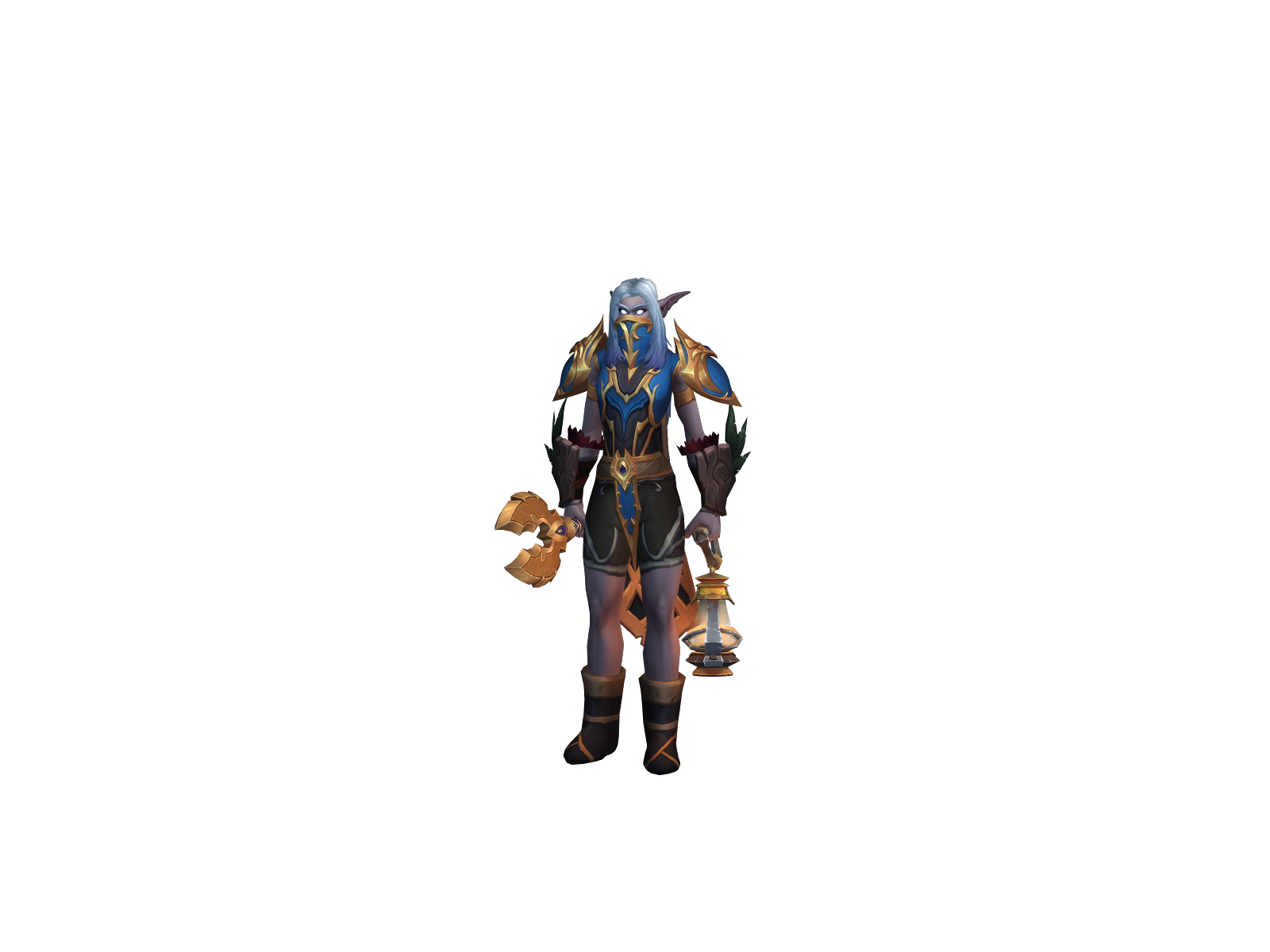 Zasekle 3D character render