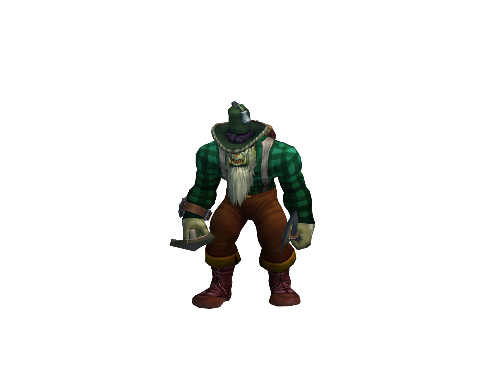 Jackiesham 3D character render