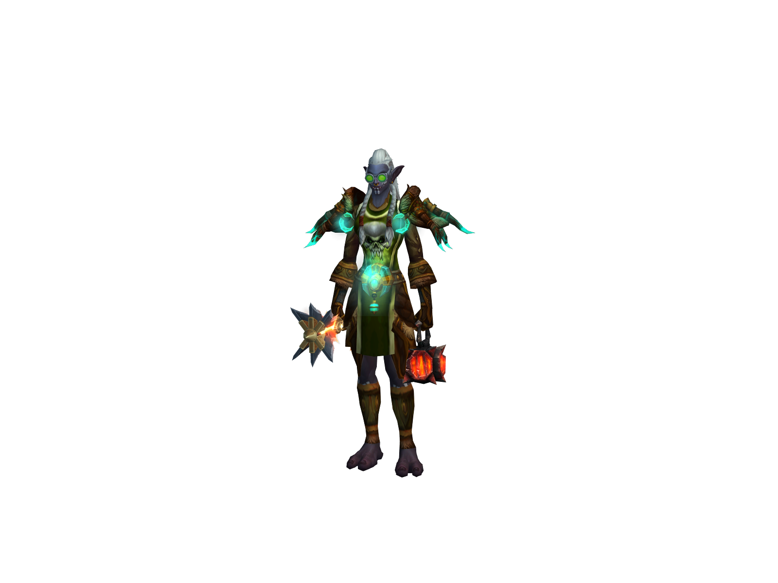 Zuljín 3D character render