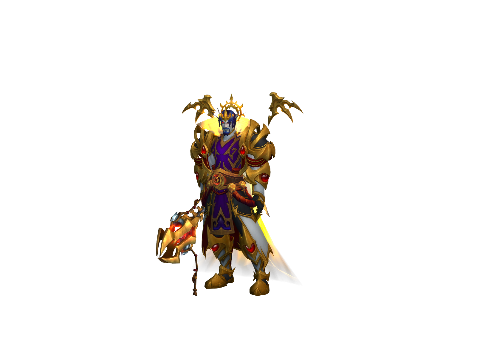 Gloompire 3D character render