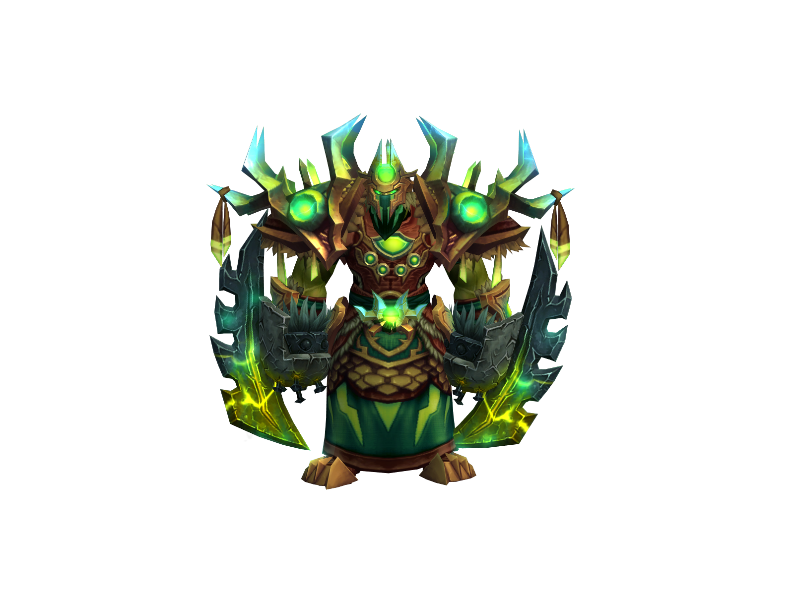 Prymalfury 3D character render