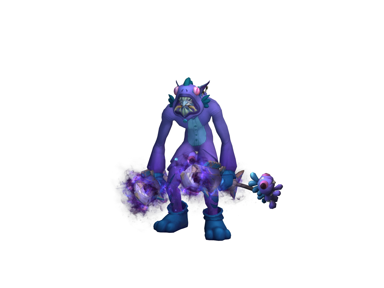 Jacobsladder 3D character render