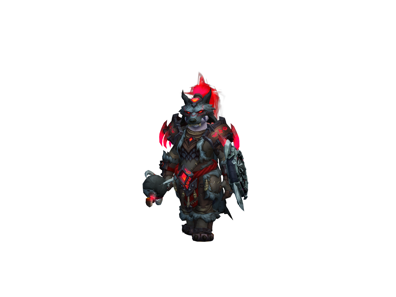 Trasheater 3D character render