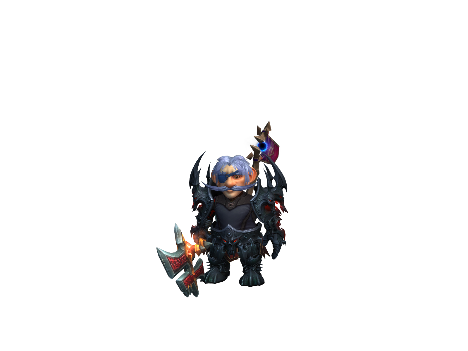 Tankesito 3D character render