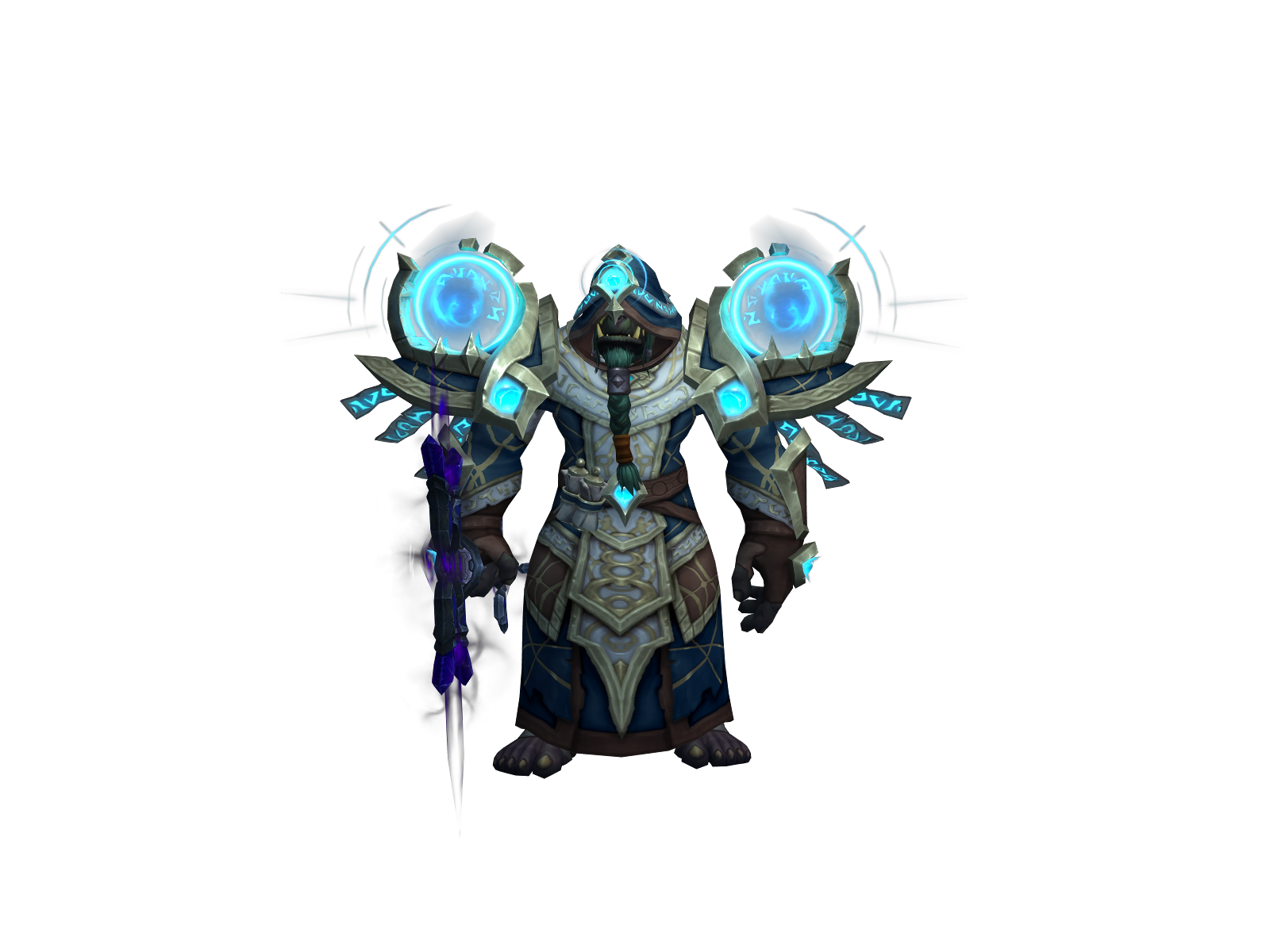 Laegolasz 3D character render