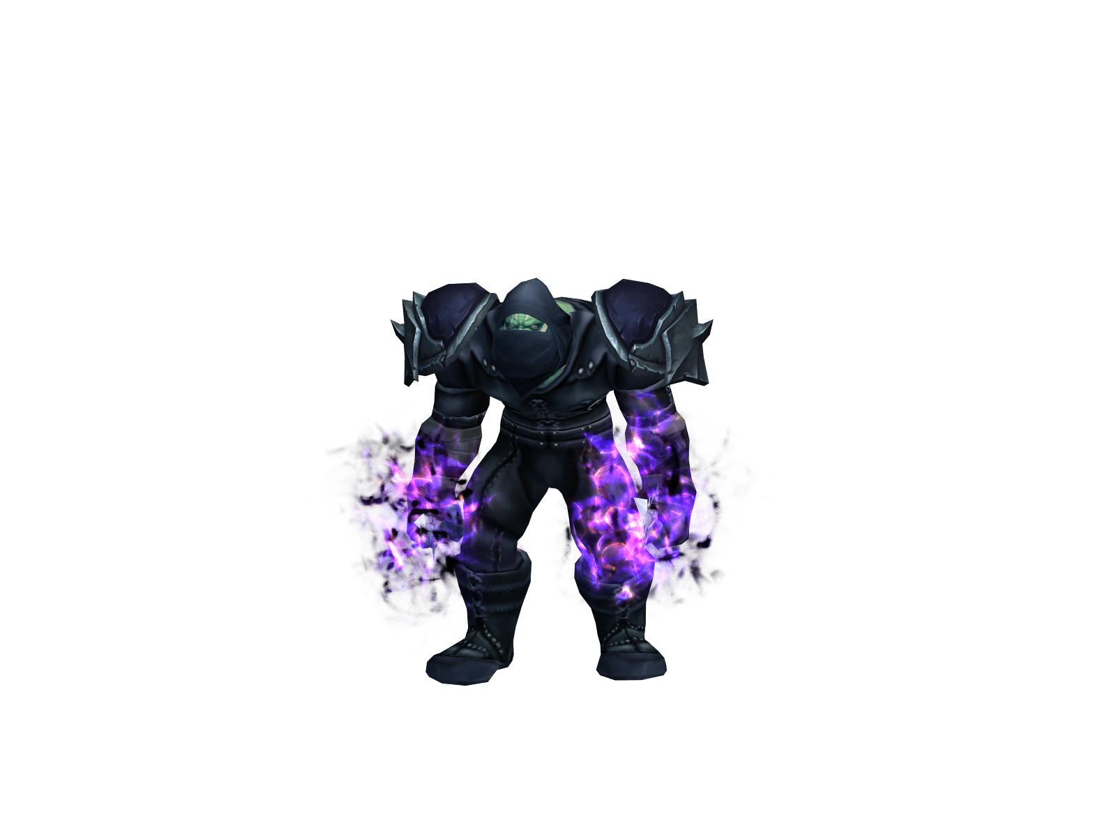 Messyr 3D character render