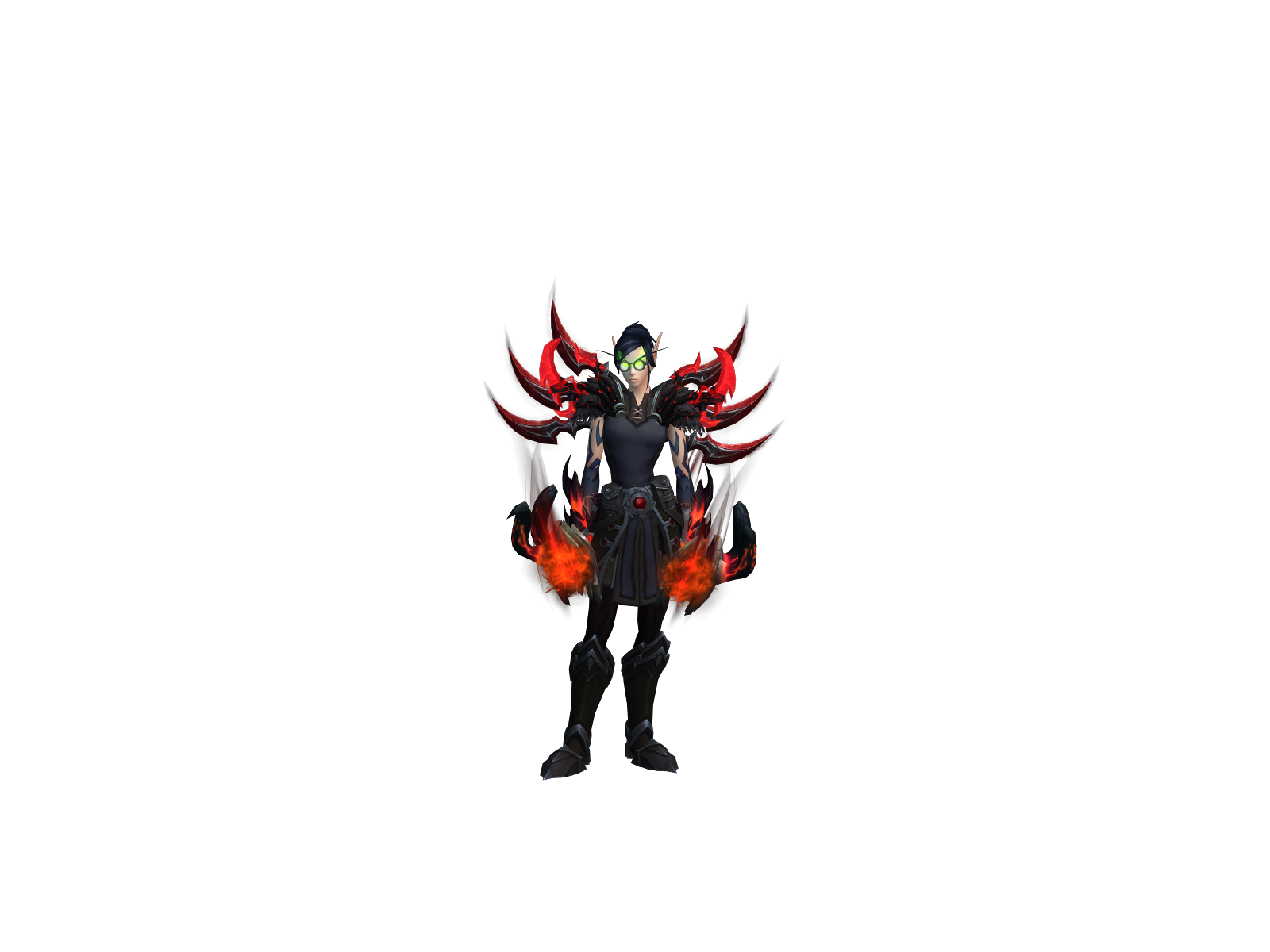 Azorahaidh 3D character render