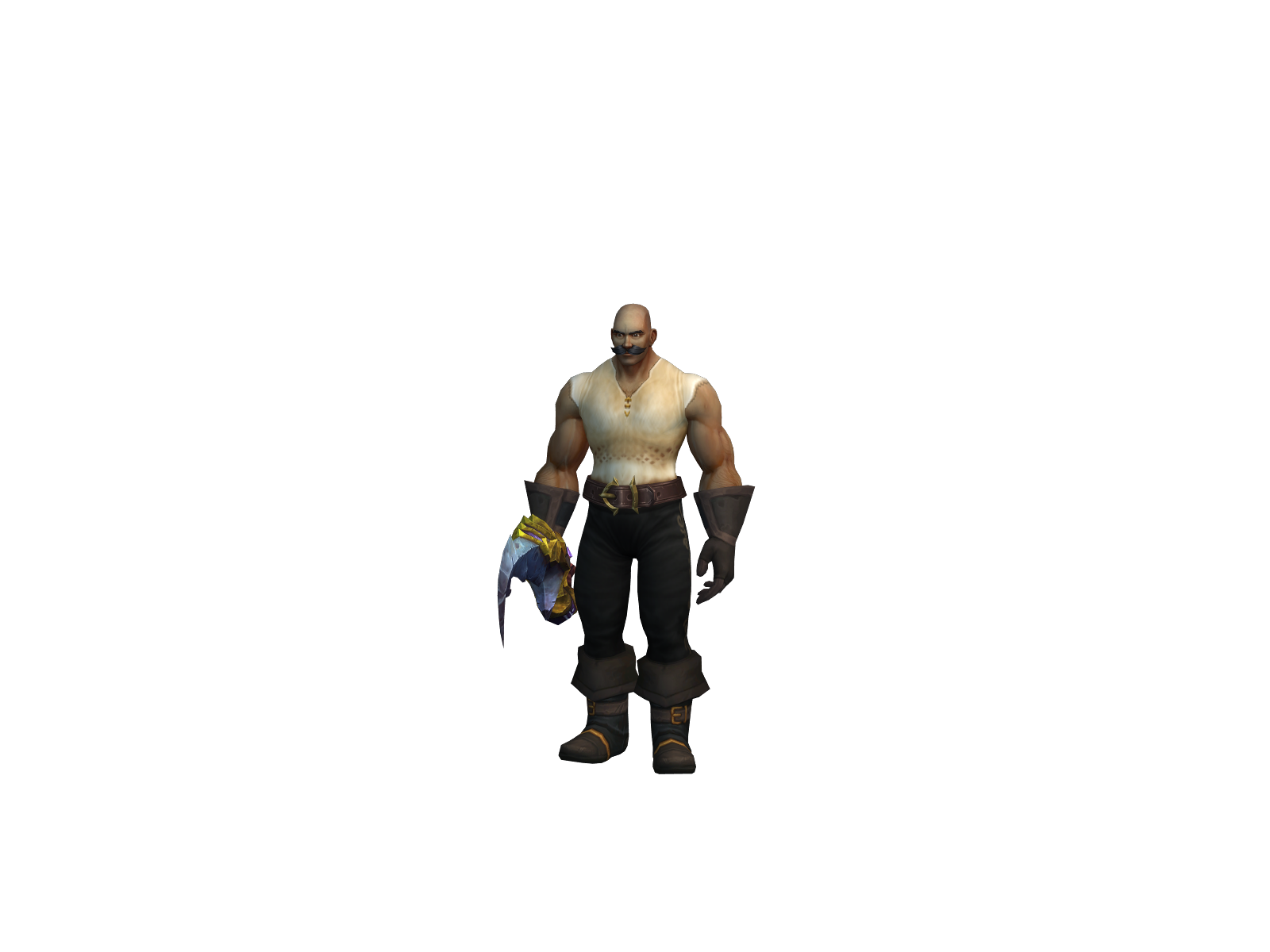 Tododuro 3D character render