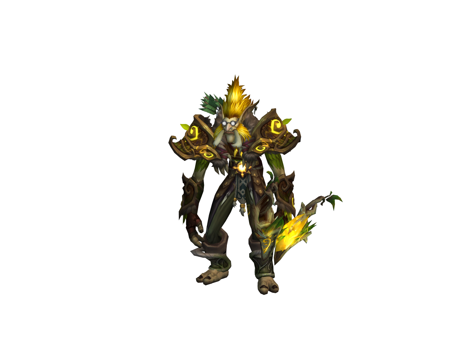 Hunterick 3D character render