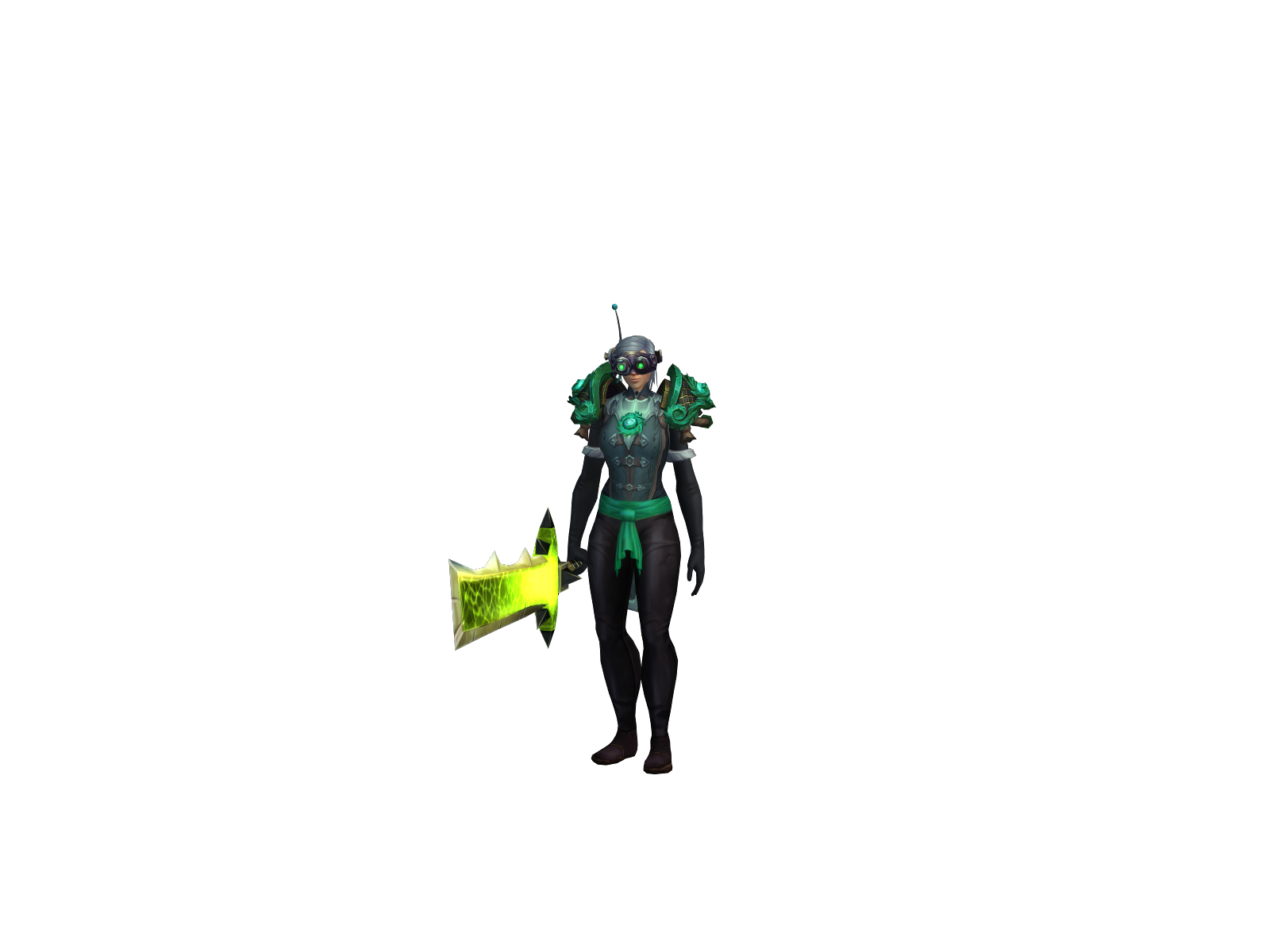 Swayzex 3D character render