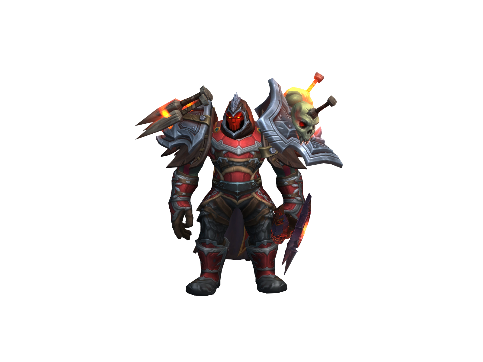 Blazted 3D character render