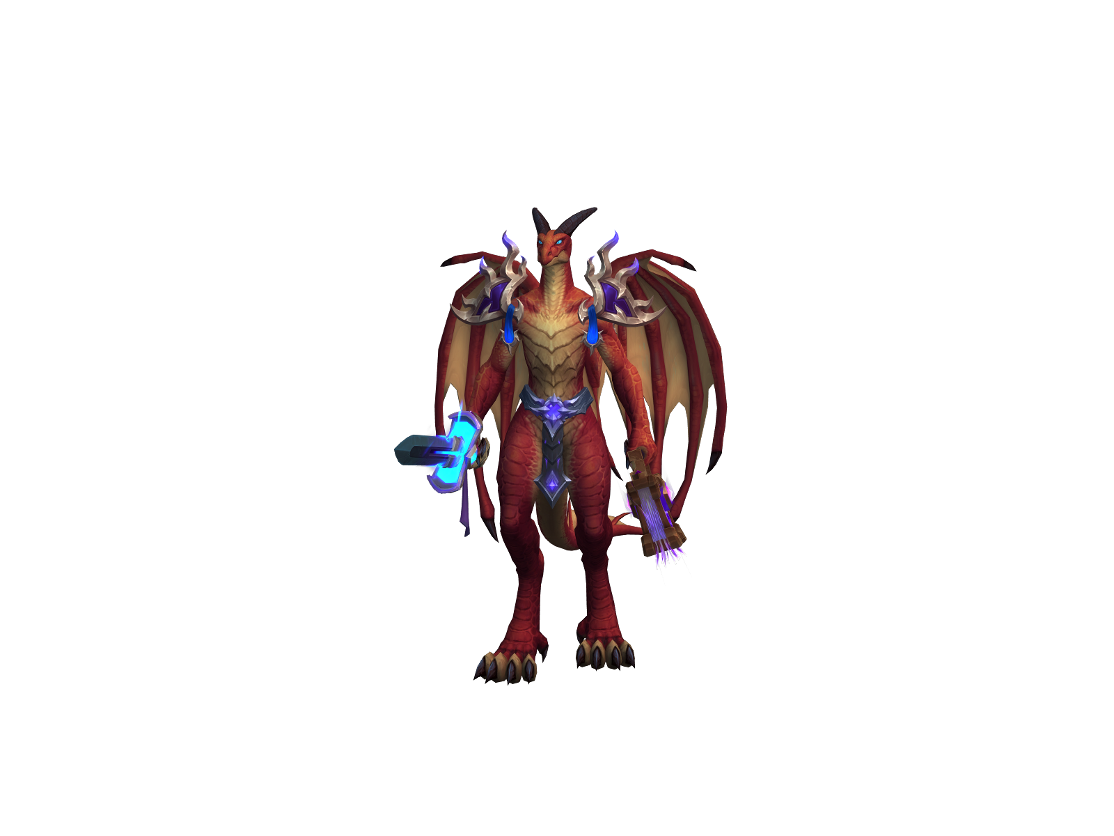 Lízardon 3D character render