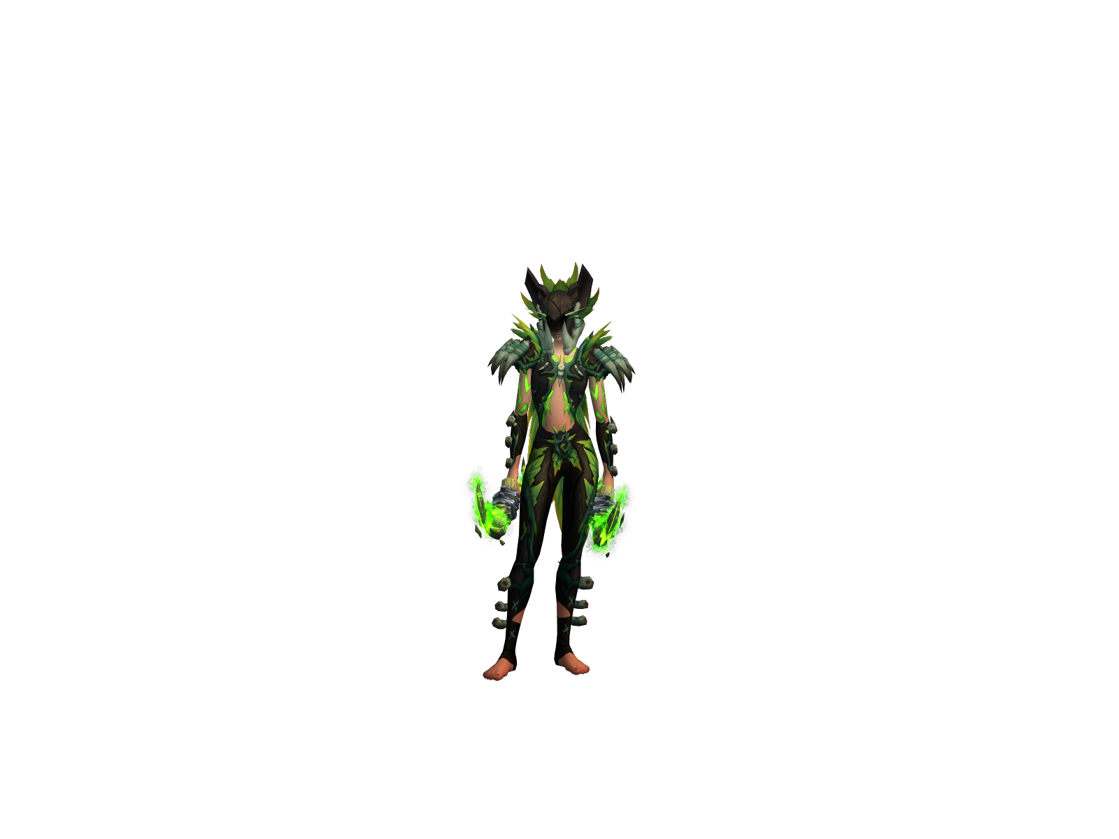 Thedal 3D character render