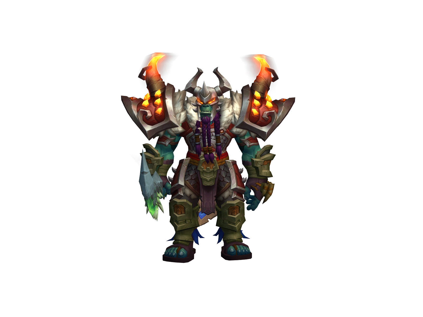Bröhemoth 3D character render