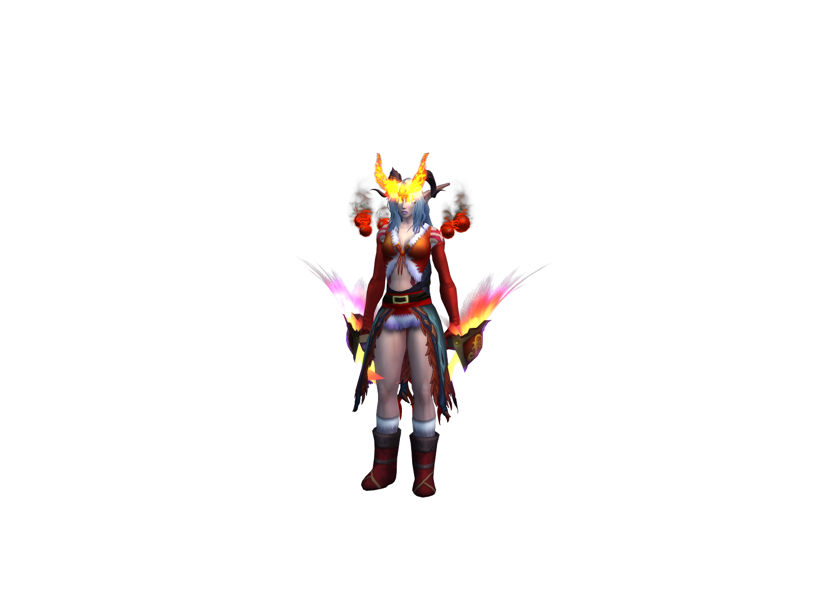Allurefiend 3D character render