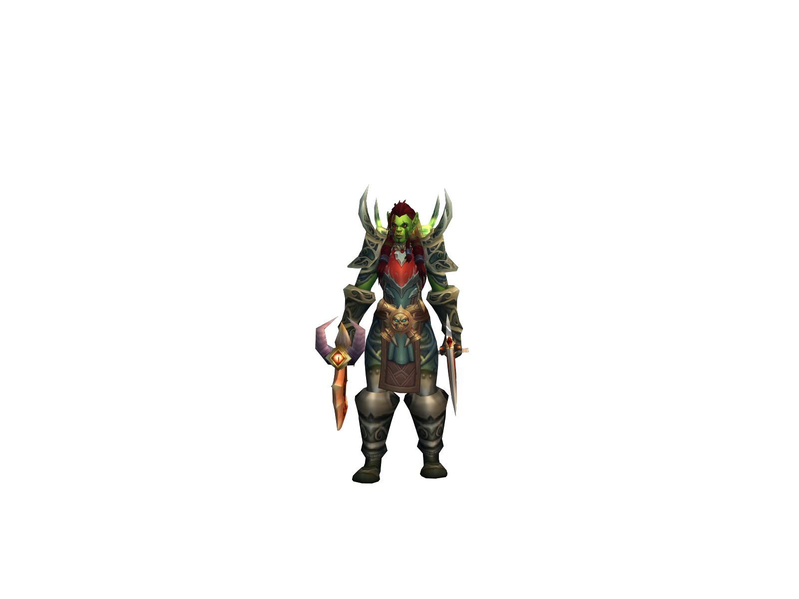 Wolfenlul 3D character render