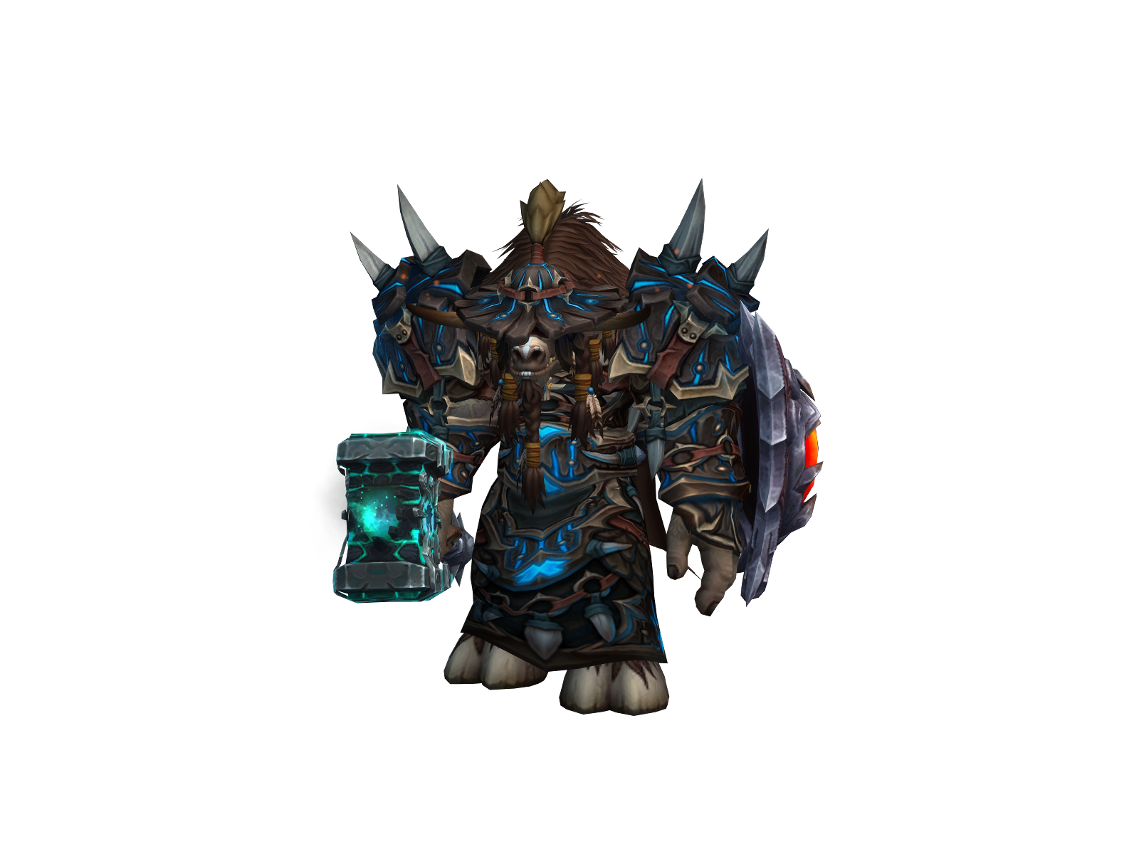 Skairipá 3D character render