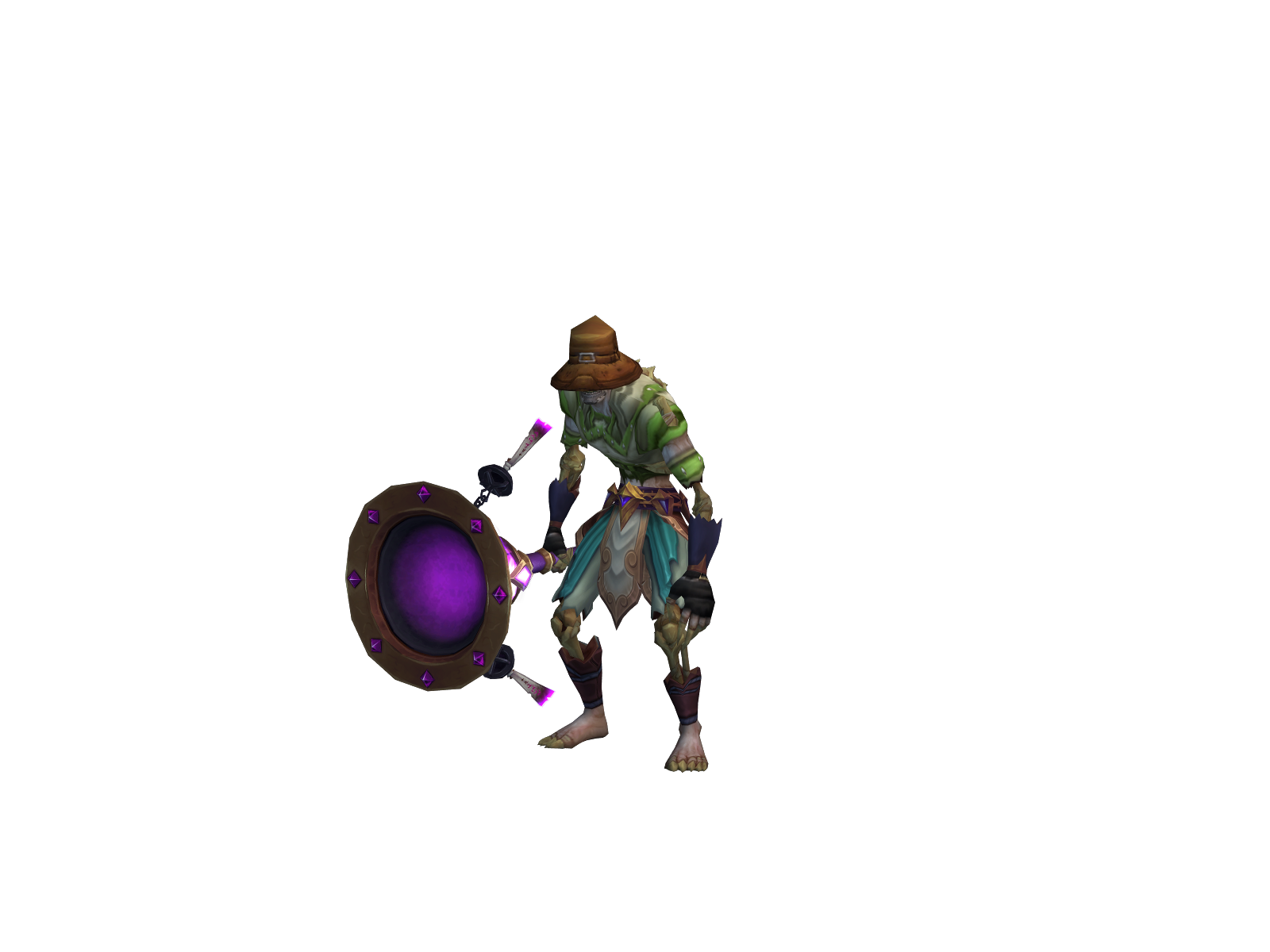 Cheesefists 3D character render