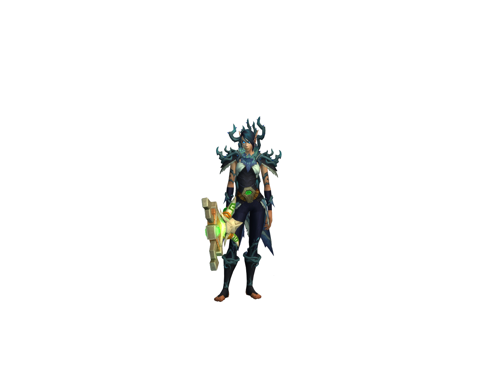 Nxlock 3D character render