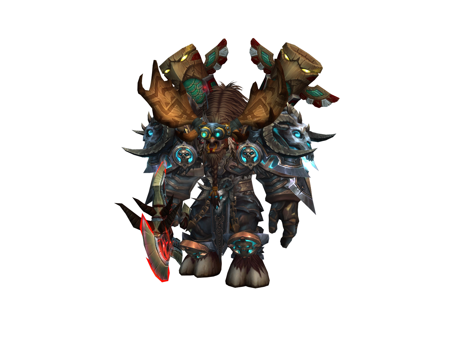 Athrøs 3D character render