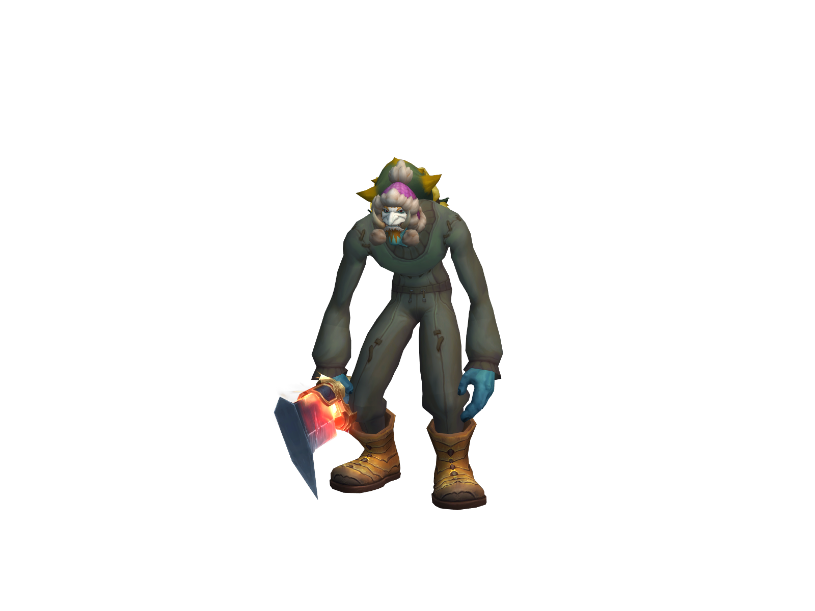 Shiprakt 3D character render