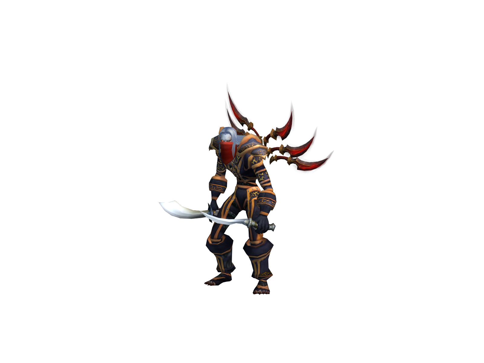 Quellastor 3D character render