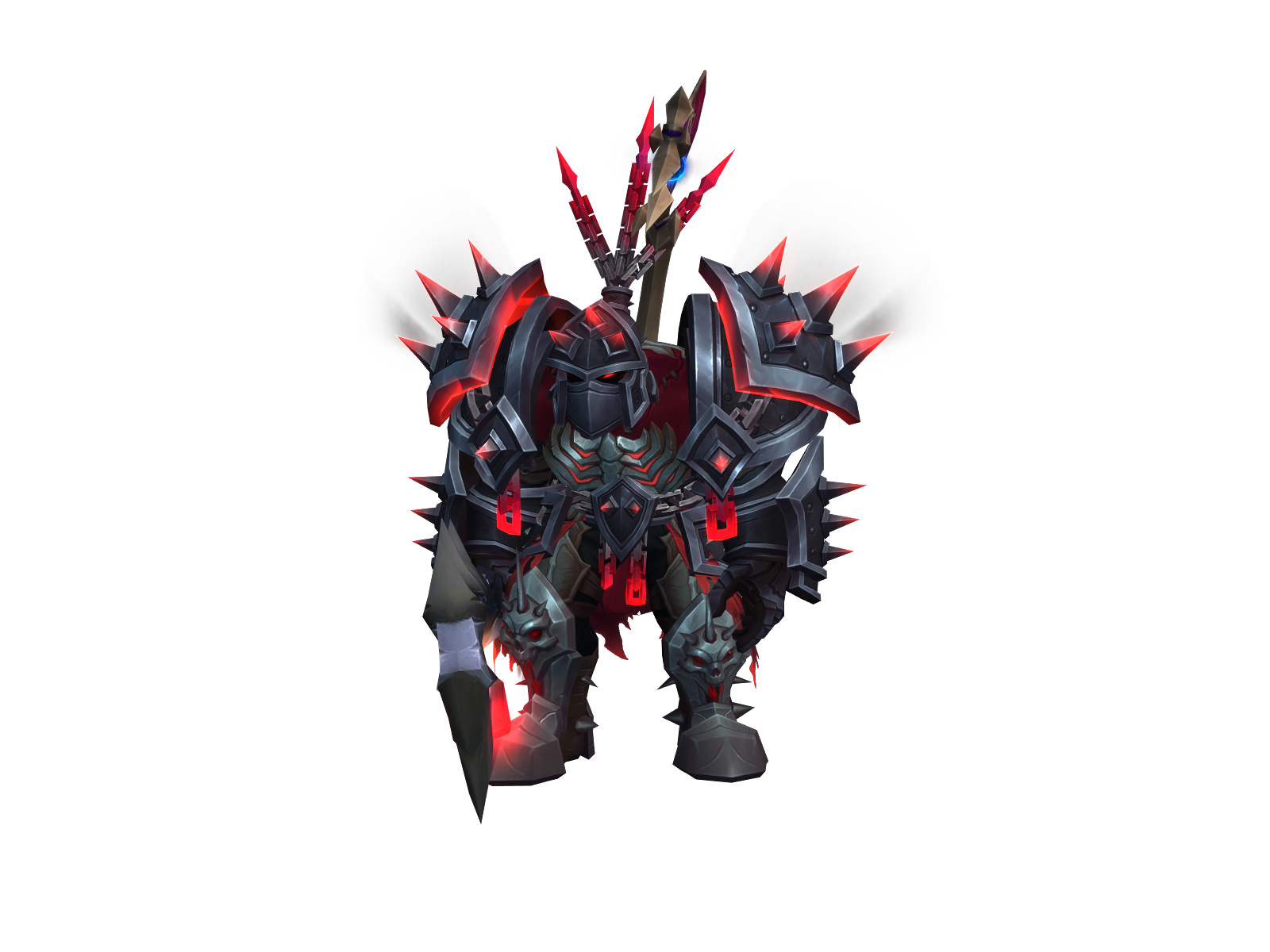 Steppedon 3D character render