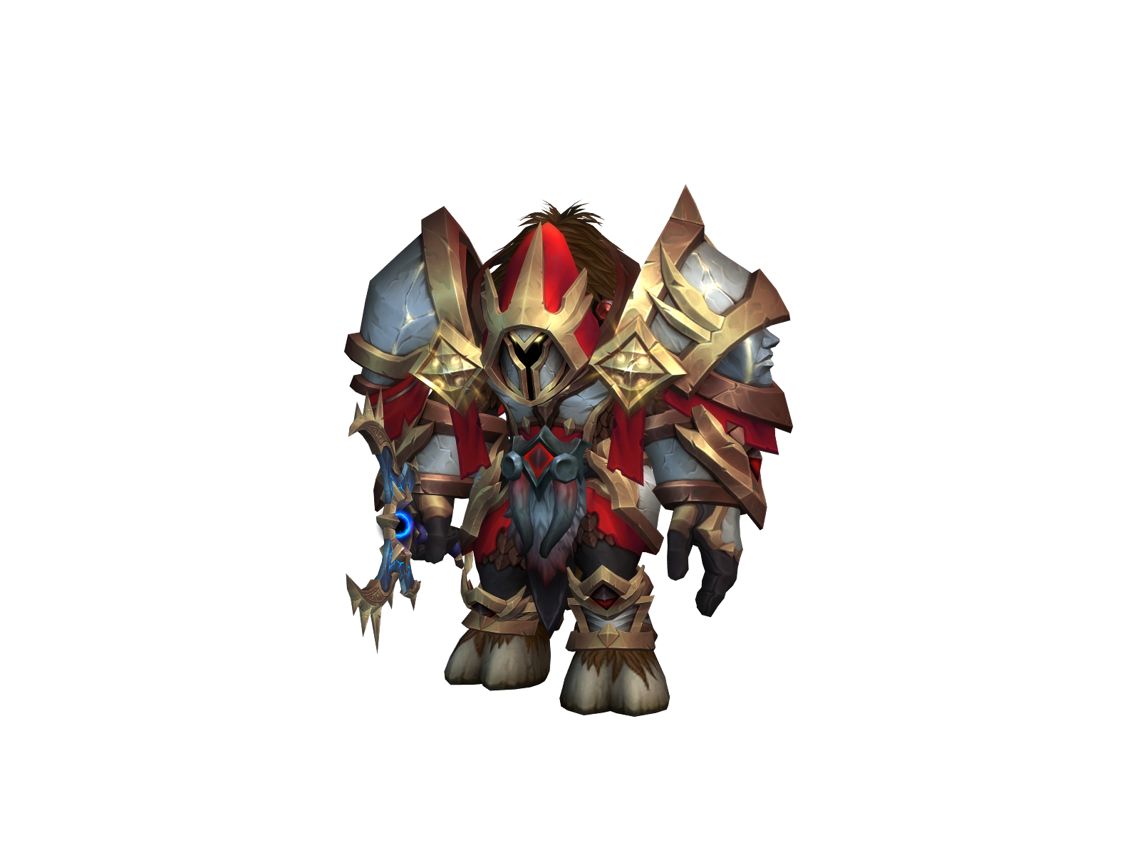 Whollycow 3D character render