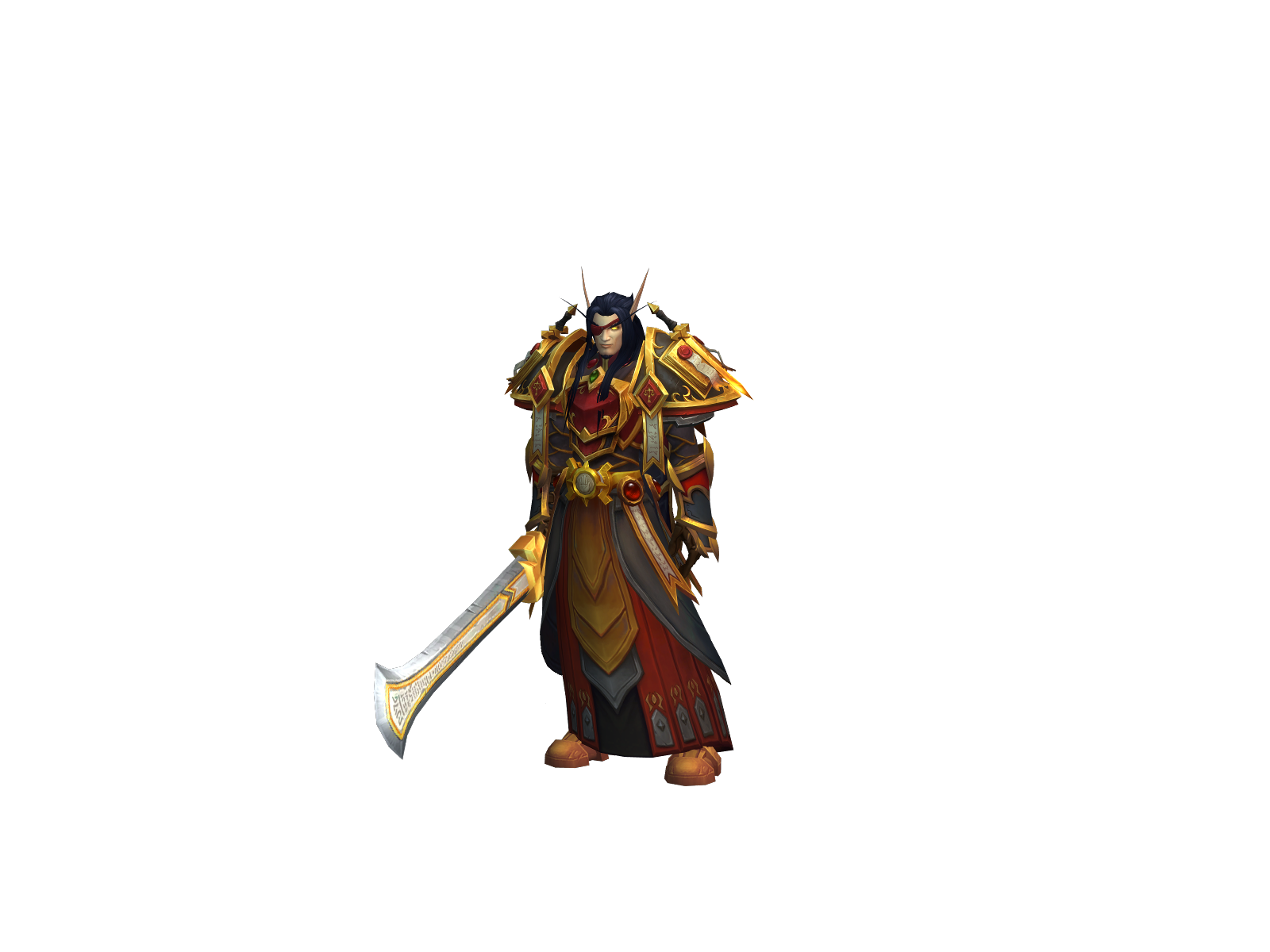 Shalvire 3D character render