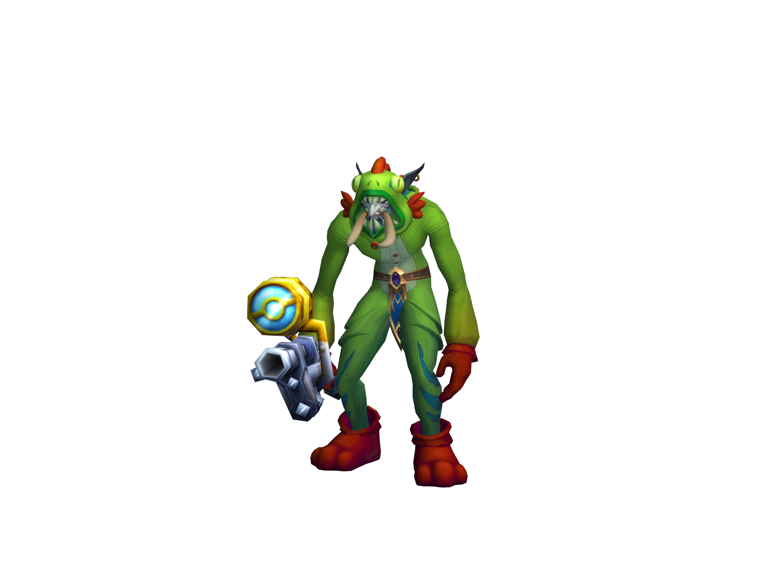 Covidtrap 3D character render