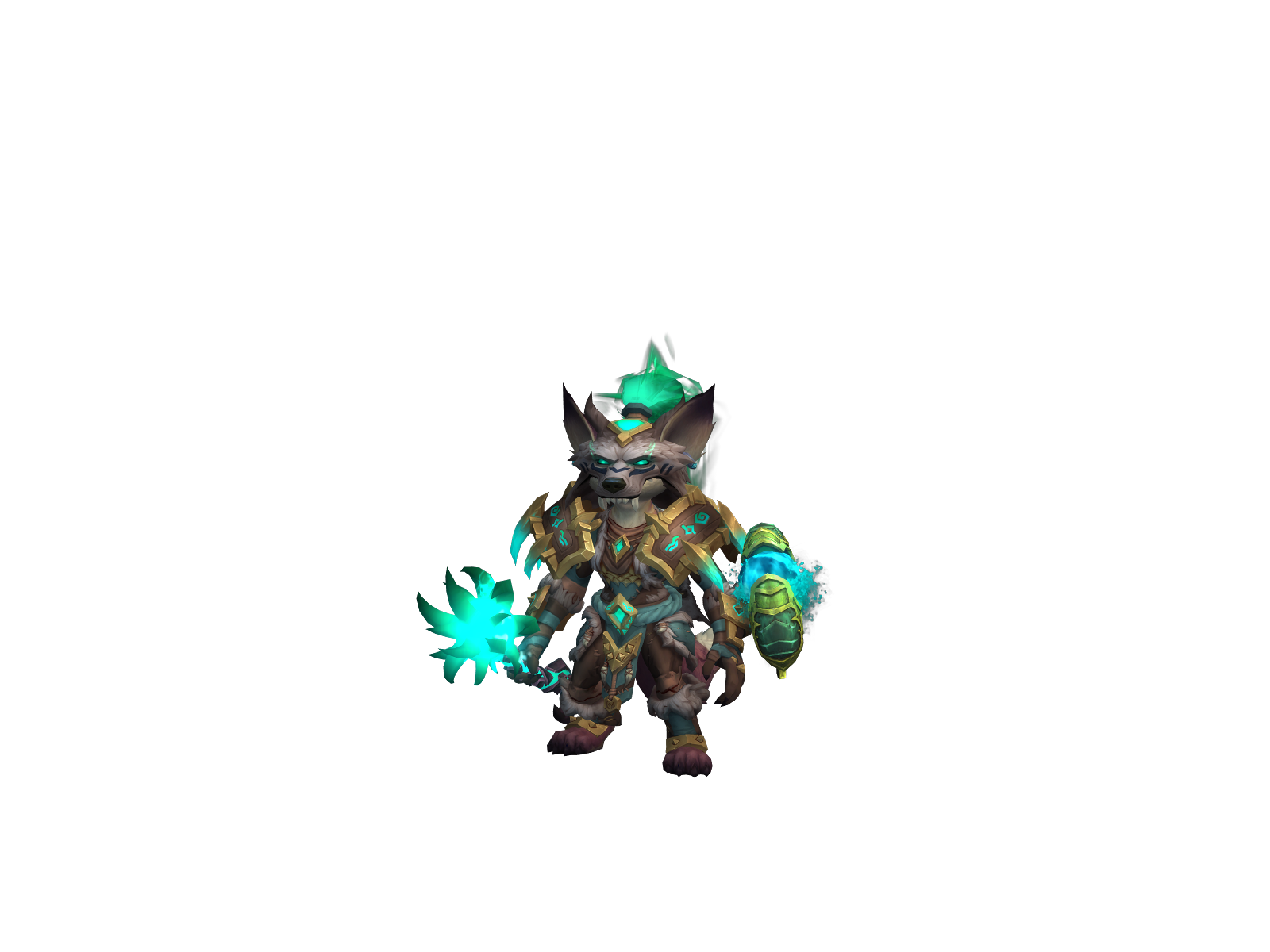 Jogging WoW character banner