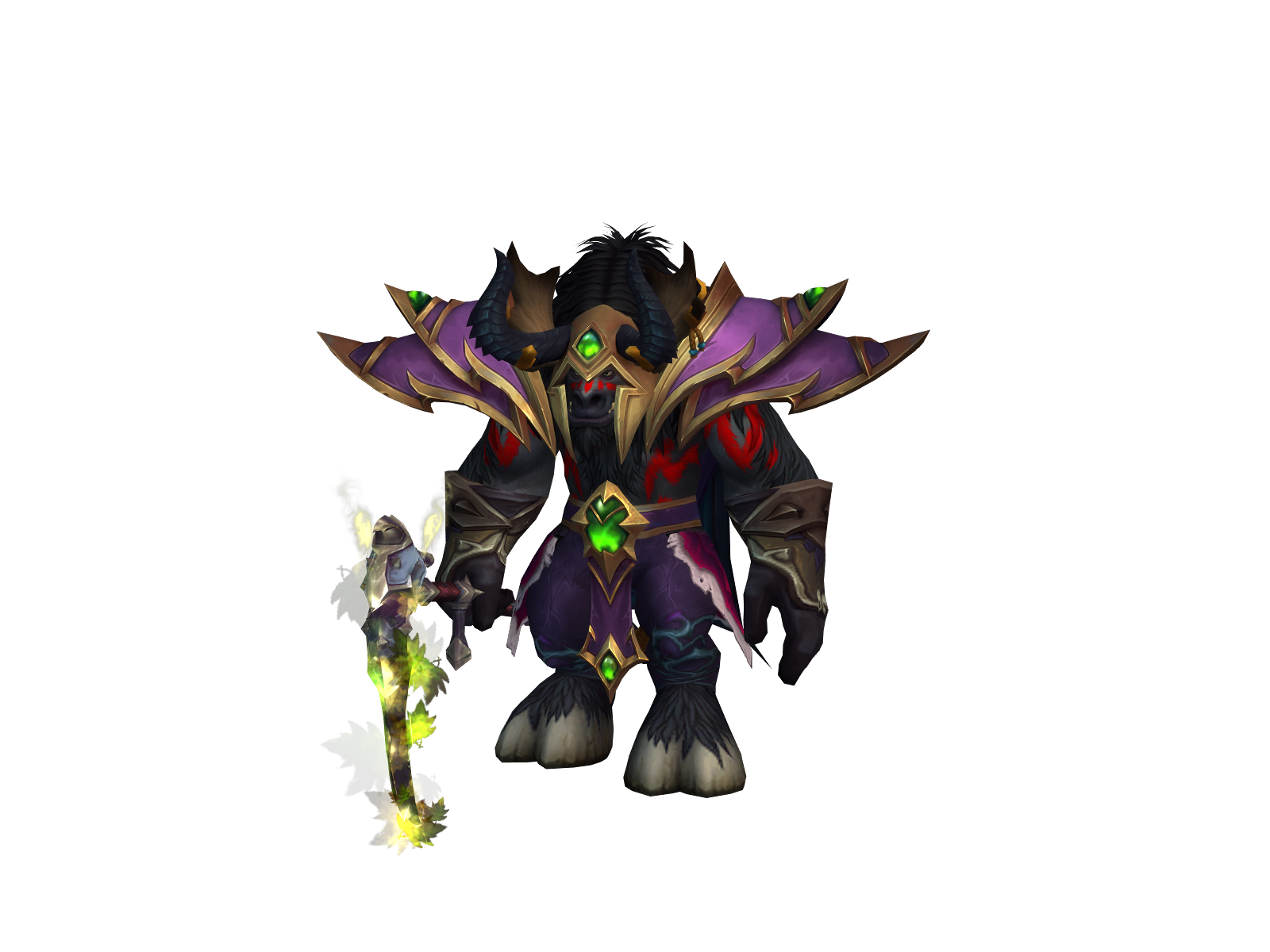 Quar 3D character render