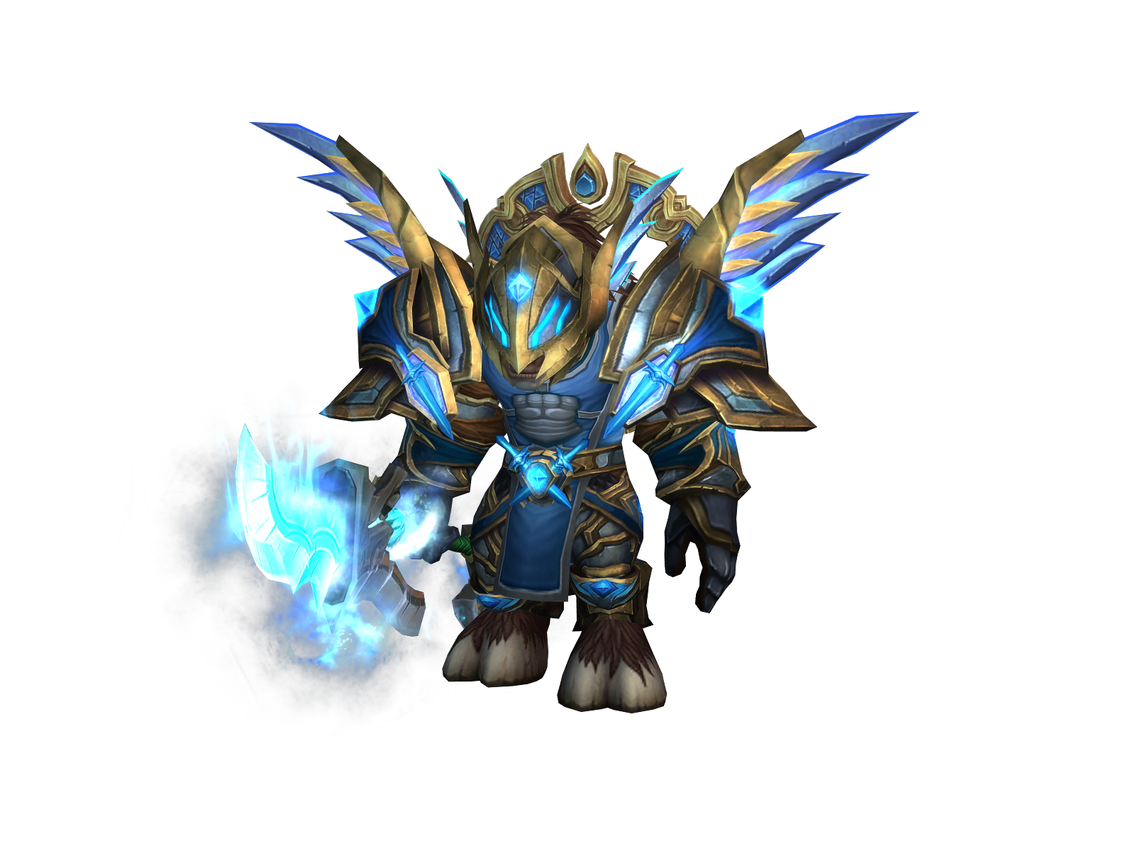 Krinkin 3D character render