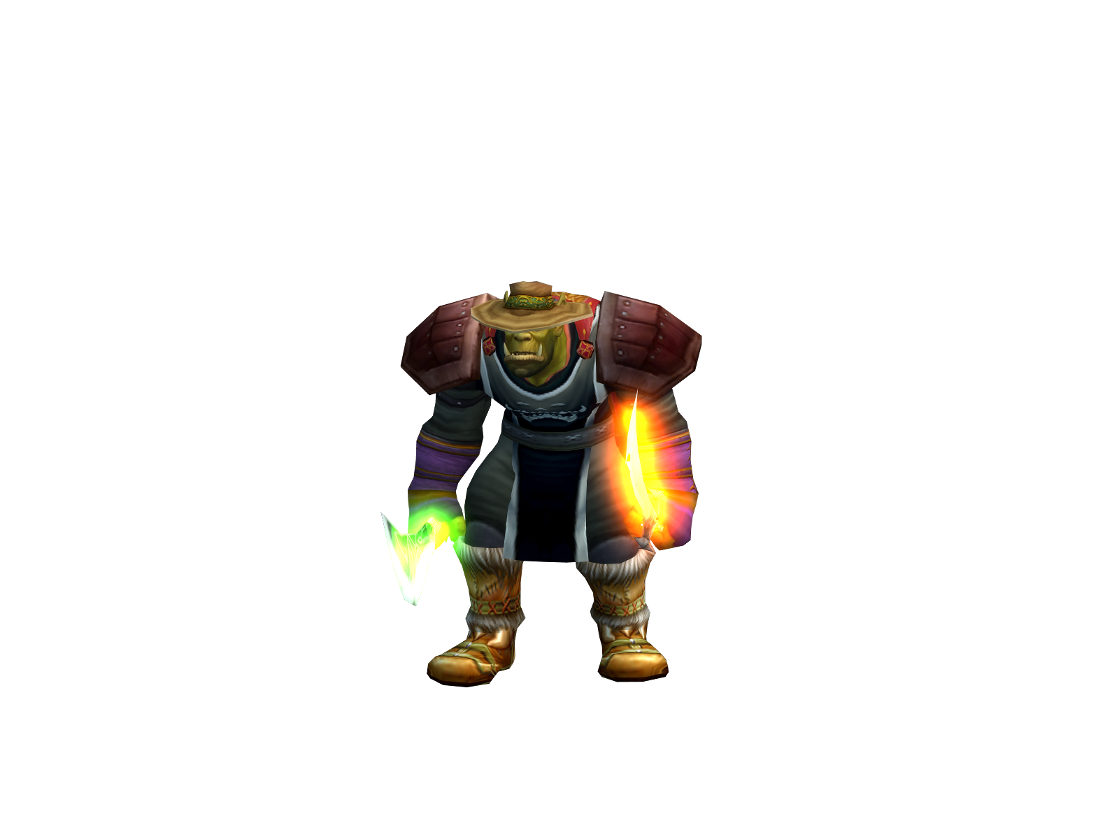 Senshoku 3D character render