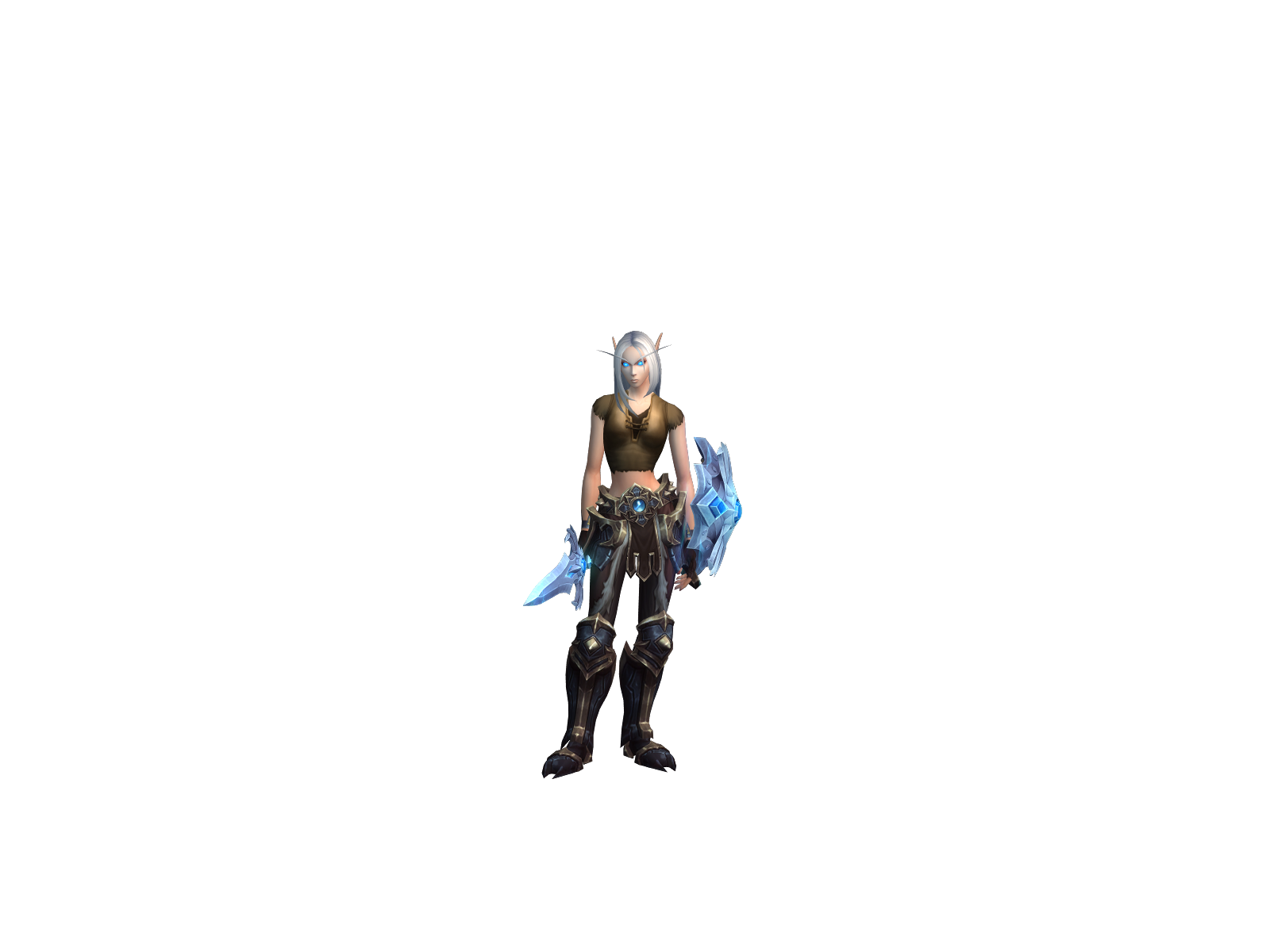 Serathel 3D character render