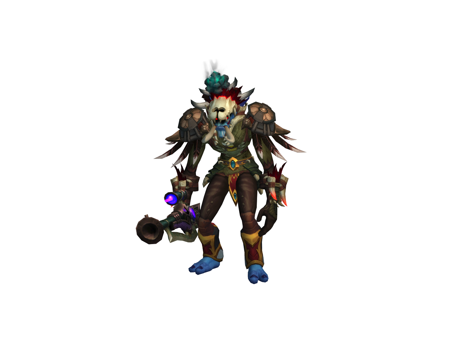 Kekejin 3D character render