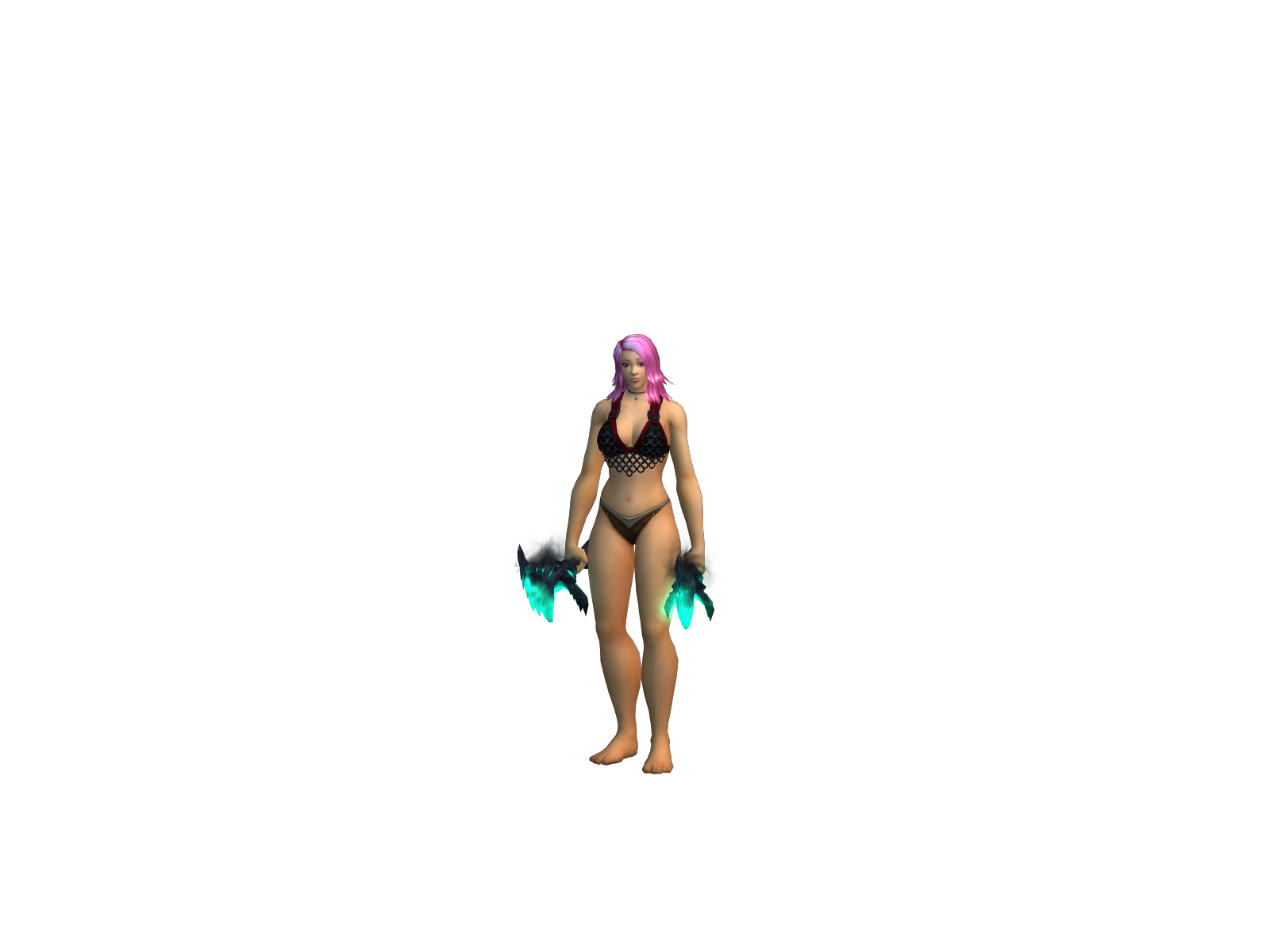 Ravans 3D character render